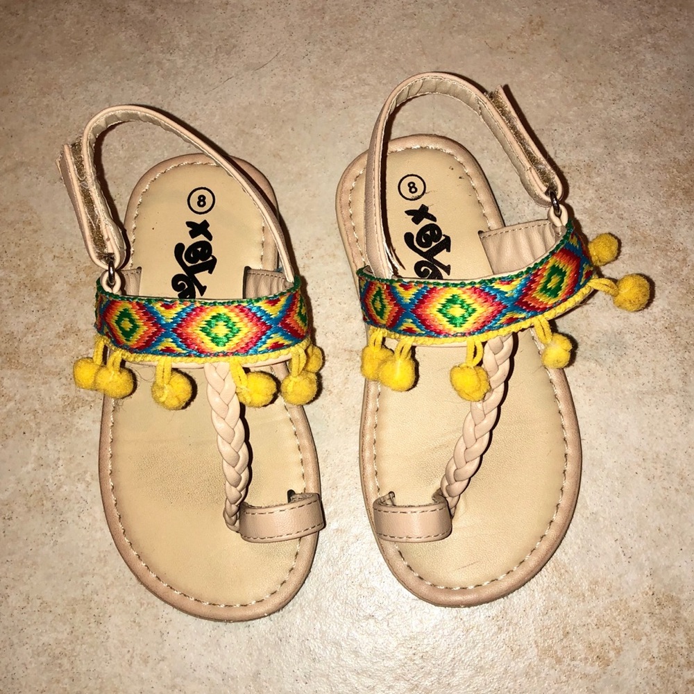 Toddler PomPom Sandals